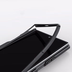 Nillkin Super Frosted Shield Fold Magnētiskais viedtālruņa apvalks priekš Samsung Galaxy Z Fold 7, saderīgs ar MagSafe - melns