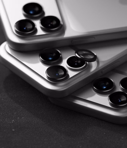 Ringke 2 rūdītu kameras rāmja aizsargstiklu komplekts, paredzēts iPhone 18 Pro / Pro Max, melns