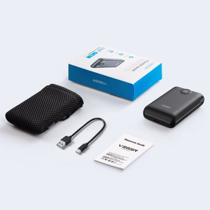 VEGER portatīvais lādētājs 20000 mAh PD QC3.0 2A 22,5W S20 (W2053) melna