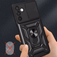 Tech-Protect CamShield Pro viedtālruņa apvalks Samsung Galaxy M15 5G - melns