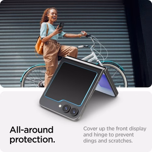 Spigen Glas.tR EZ Fit aizsargstikls Samsung Galaxy Z Flip 6 - 2 gab.