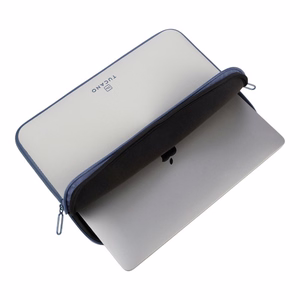 Tucano Elements 4 mm neoprēna apvalks 13 collu MacBook Air / Pro un 12 collu klēpjdatoriem, leduspelēks