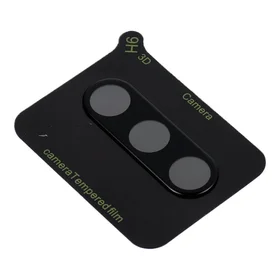 5D pilnas līmes kameras rūdītais stikls – Samsung Galaxy A36 melns