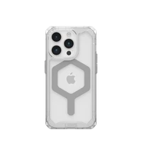 UAG Plyo Magnētiskais viedtālruņa apvalks iPhone 15 Pro - caurspīdīgs un sudraba