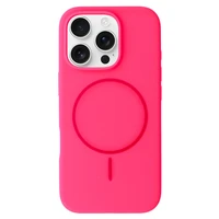 Magsafe Slim Silicone maciņš Samsung Galaxy S25 rozā