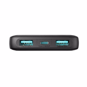 Внешний аккумулятор Joyroom (JR-PBF15) 10000mAh (2xUSB; 1xUSB-C; 22.5W) чёрный
