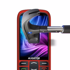 3mk Silky Matt Pro – tālruņa ekrāna aizsargs modelim Aligator A830 Senior