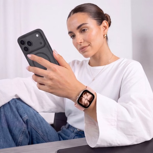 TECH-PROTECT NYLONMAG APPLE WATCH 4 / 5 / 6 / 7 / 8 / 9 / SE / ULTRA 1 / 2 (42 / 44 / 45 / 49 MM) PŪDERI ROZĀ