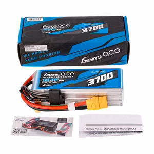 Akumulators Lipo Gens Ace G-Tech 3700mAh 22.2V 60C 6S1P XT90