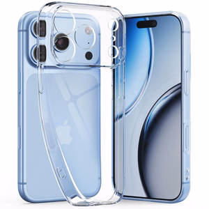 Tech-Protect FlexAir maciņš, paredzēts iPhone 17 Pro / 18 Pro, caurspīdīgs