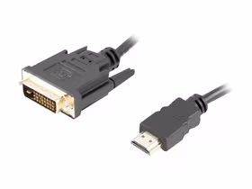 Lanberg HDMI uz DVI kabelis 3m melns