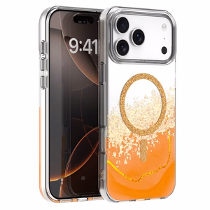 Epoxy Mag maciņš iPhone 17 Pro 6,3'' oranžs