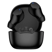 Borofone TWS Bluetooth austiņas BW97 Clear melnas