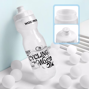 Wozinsky WBR-01T 750ml velosipēda pudele - caurspīdīga