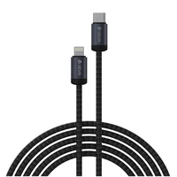 Devia kabelis Gracious EC645 PD USB-C - Lightning 1,0 m 27W 3A melns