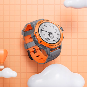 Smartwatch for kids Hoco 1,28" 4G GPS with call function Y107 orange