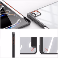 Dux Ducis Toby vāciņš ar aizdari un statīvu iPad Pro 11" 2024 - melns