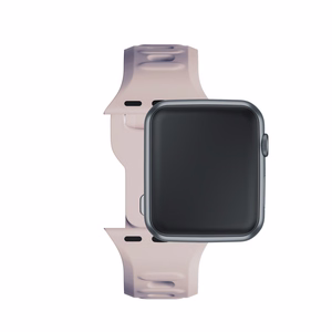 3mk silikona siksniņa Apple Watch, 38/40/41/42 mm, Latte, mazais izmērs