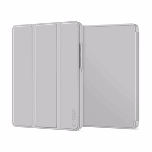 TechProtect SmartCase maciņš Samsung Galaxy Tab A9 / A11 8.7 pelēks