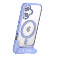 Torras Pstand Series viedtālruņa apvalks iPhone 16 (zils)