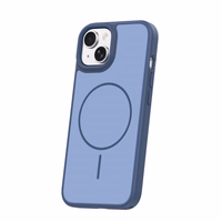 Frame Thin Mag maciņš for iPhone 15 6,1" tumši zils