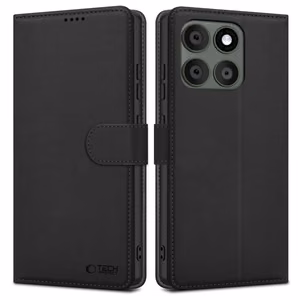 Tech-Protect Wallet viedtālruņa apvalks Motorola Edge 60 Pro - melns