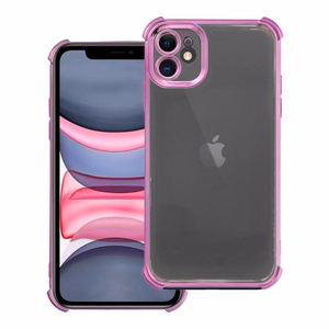 Viedtālruņa apvalks ANTISHOCK ELECTRO paredzēts IPHONE 11, rozā