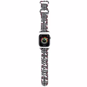 Hello Kitty silikona Heads & Stripes siksniņa Apple Watch 38/40/41mm - melna