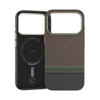 Benks magnētiskais Armor Pro Prestige Kevlar 600D viedtālruņa apvalks (Y069) Iphone 17 Pro (ar kameras vadības pogu)