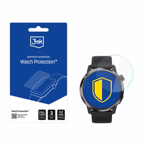 Hibrīda stikls viedpulksteņa displejam 3mk Watch Protection FlexibleGlass priekš Coros Apex 4 46mm