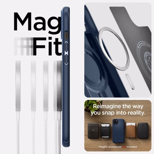 Spigen Mag Armor viedtālruņa apvalks ar MagSafe iPhone 15 Plus - matēts melns