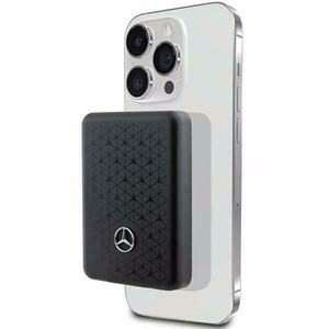 Внешний аккумулятор Mercedes Stars Pattern MagSafe 5W 3000mAh - чёрный