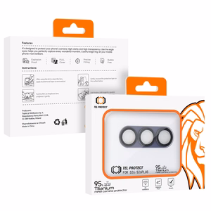 Rūdīts stikls Tel Protect 95% AR+AF Full Metal Camera Protector uz kameras priekš Samsung Galaxy S26/S26 Plus violets (kameras sala)
