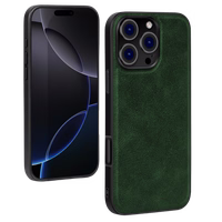 Maciņš X-Level "Earl III Collection" Apple iPhone 16 Pro Max tumši zaļš