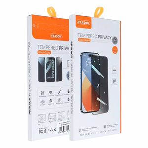 6D Pro Veason Privātuma stikls (m) - skirtas Iphone 15 Pro melns (m)