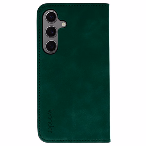 Wonder Smart viedtālruņa apvalks Samsung Galaxy S25 Ultra - zaļš