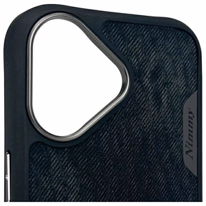 Nimmy Big Eyed Pet 2.0 Panda Viedtālruņa apvalks priekš iPhone 16 - melns