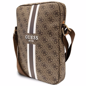 Guess soma GUTB10P4RPSW 10" brūna 4G Stripes planšetes soma