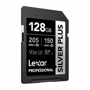 Lexar Professional SILVER PLUS SDXC 128 GB atmiņas karte