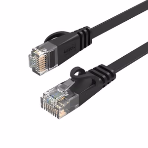 Orico PUG-C6B CAT6 1000Mbps RJ45 сетевой кабель Ethernet, плоский LAN, 2m, черный