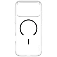 CARE by PanzerGlass Flagship Urban Explorer viedtālruņa apvalks ar melnu MagSafe iPhone 17 Pro Max - caurspīdīgs