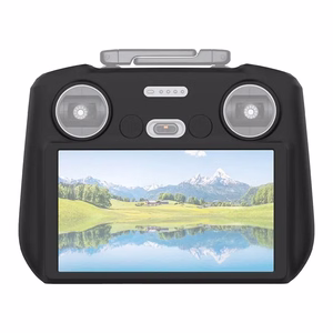 Silikona aizsargapvalks PULUZ DJI RC 2 (melns)