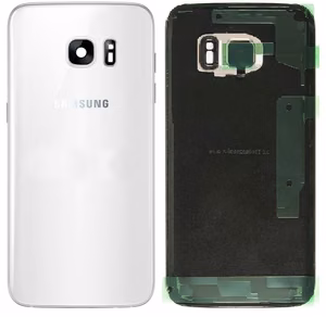 Aizmugurējais vāciņš Samsung G935F S7 Edge White oriģināls (lietots, Grade A)