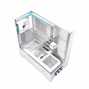 Darkflash DY450 PRO datora korpuss (balts) + 1 ventilators