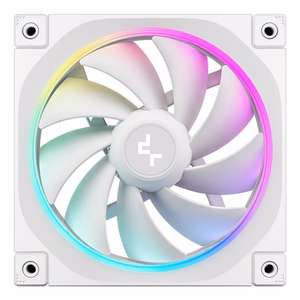 DeepCool FL12 WH datora korpusa ventilators 12 cm balts 1 gab.