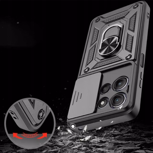 Tech-Protect CamShield Pro viedtālruņa apvalks Motorola Moto G15 - melns