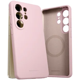 Case Mercury Pure Magsafe Silicon Case Samsung S948 S26 Ultra pink sand