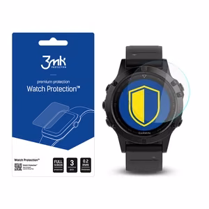 3mk Watch Protection FlexibleGlass – viedpulksteņa ekrāna aizsargs modelim Garmin Fenix 5 47 mm