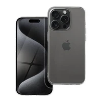 Caurspīdīgs viedtālruņa apvalks 2 mm kastē IPHONE 15 Pro caurspīdīgs