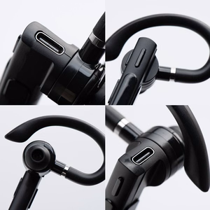 Wireless mono headset Blue Star Adventure black